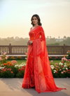 Amayah Vol 10 By Vallabhi Georgette Bandhani Saree Surat Wholesale Market
